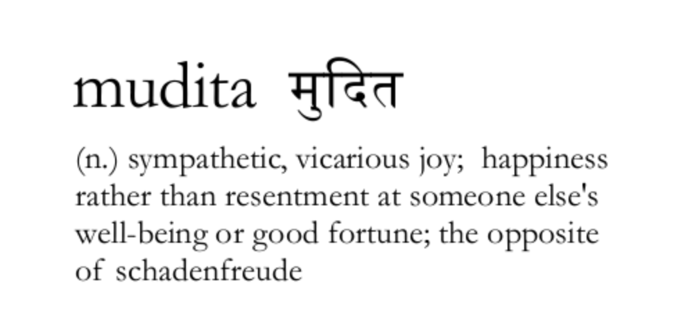 What does Mudita Mean